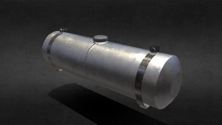 Vintage Dragster Fuel Tank – Free 3D Model STL
