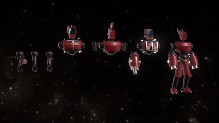 P.A.V.E.L - Blendjam2017 3D Model