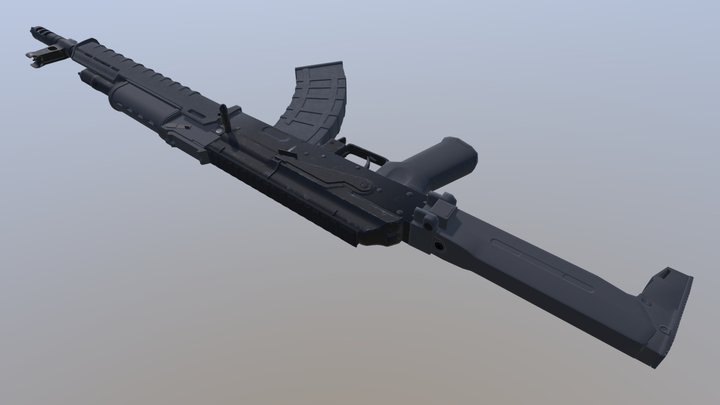 AK Zhukov Conversion 3D Model