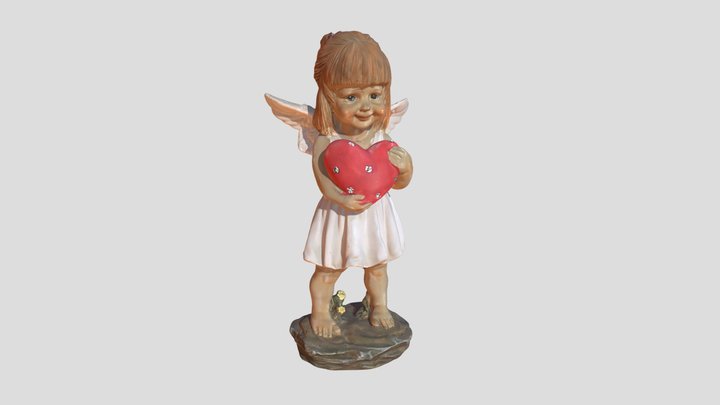 Christmas little angel 3D Model