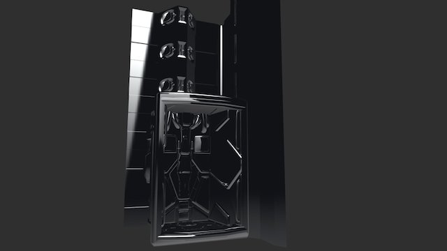 Elevator And Shaft 3D Model