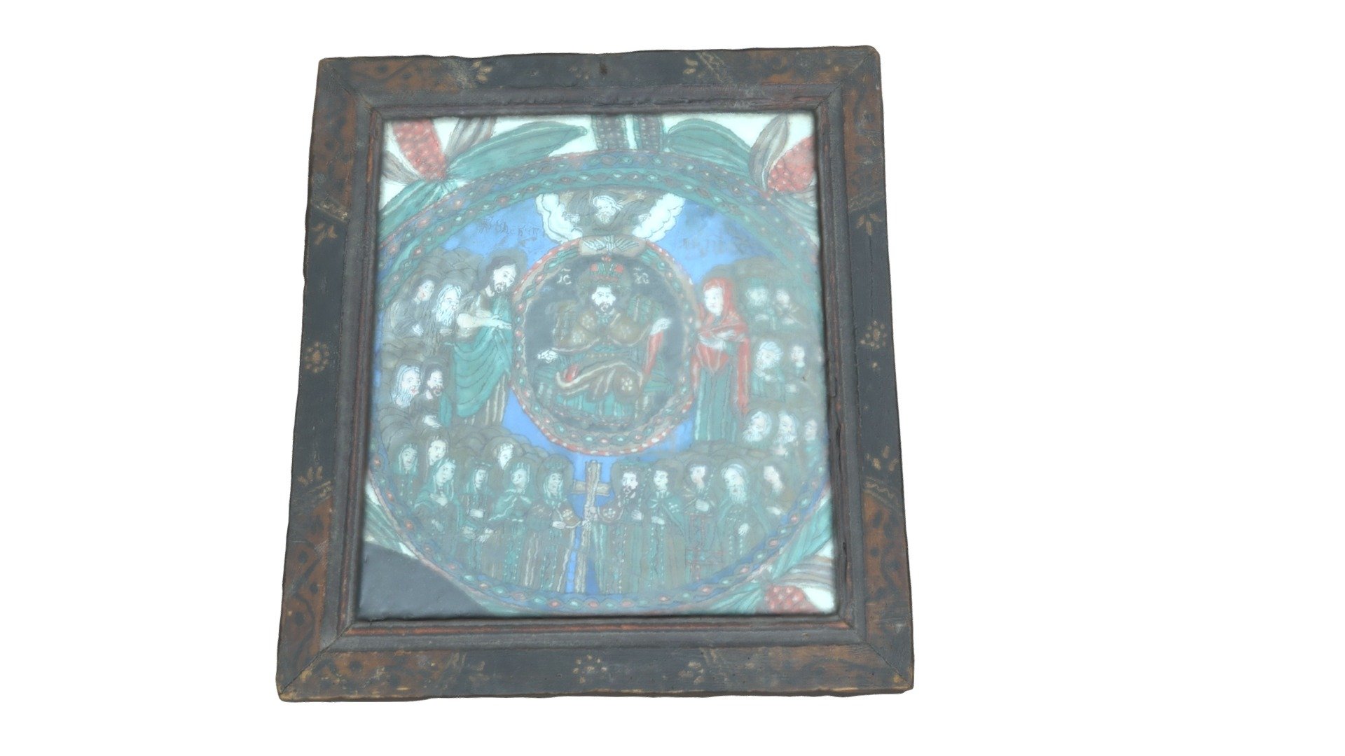 2922 Iisus Hristos Pantocrator - starea initiala — Sketchfab embed 3D viewer