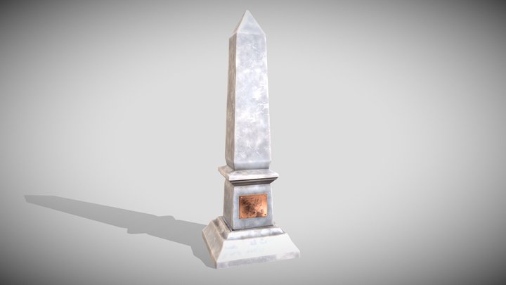 Obelisk v2 3D Model