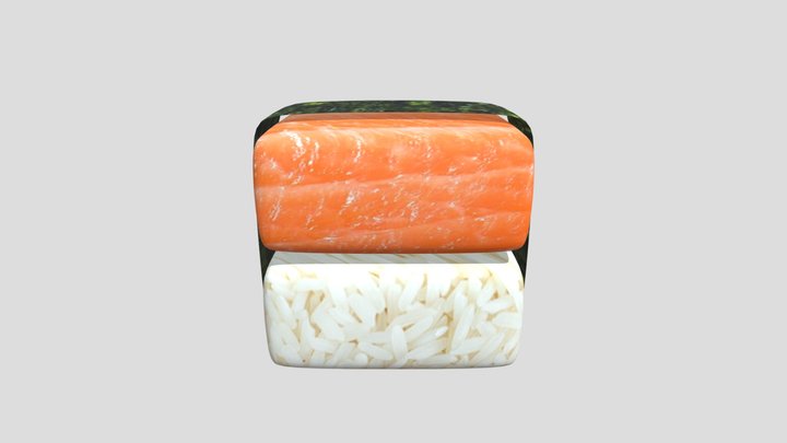 Sushi 3D Model
