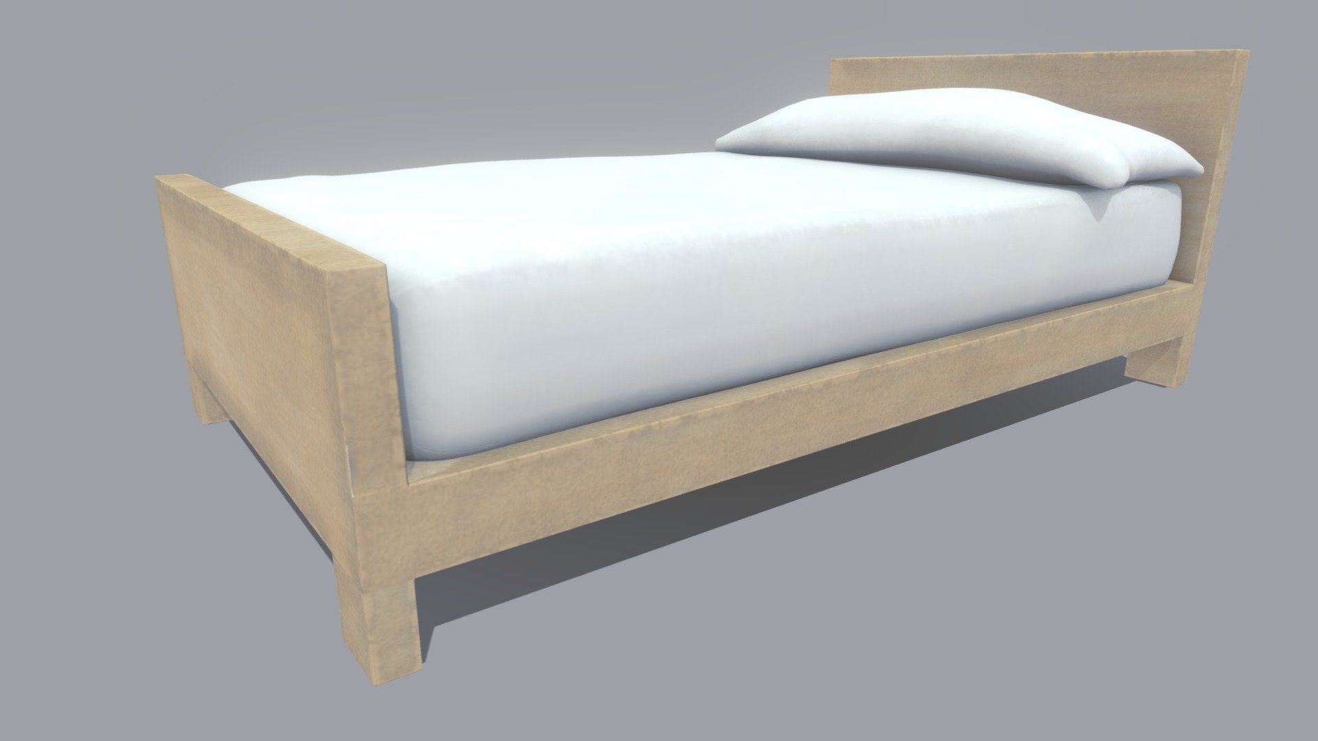 Lowpoly Bed