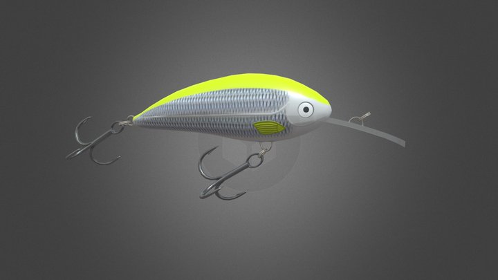 Fishing Bait / Señuelo de pesca 3D Model