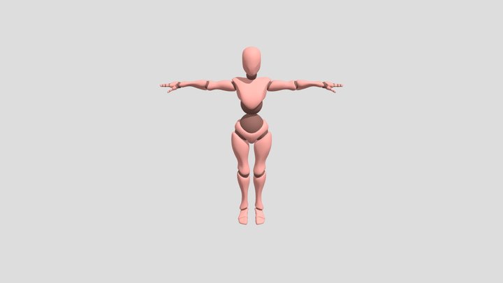 Running 3D Model