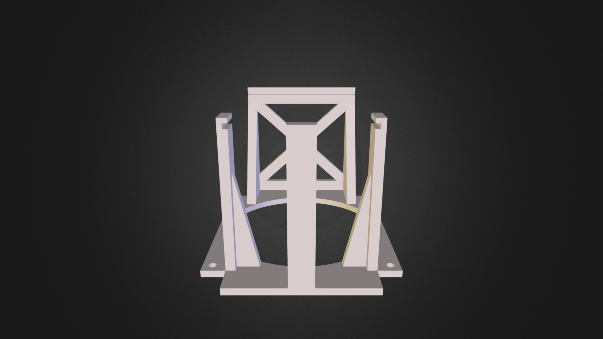 Fan holder for RAMPs 80mm - 3D model by 3dindustries [6eb59c2] - Sketchfab