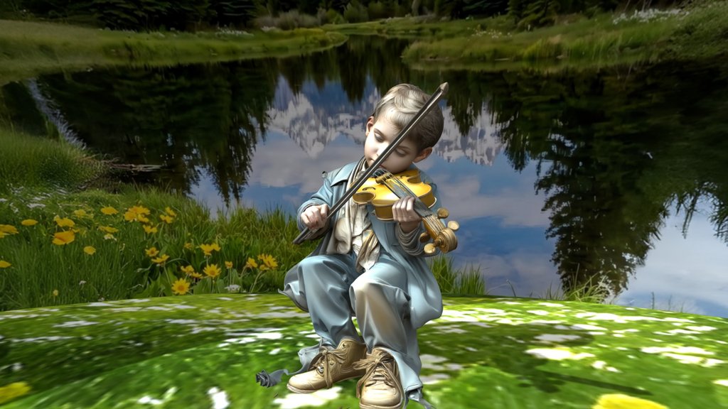 Freedom Violin Art