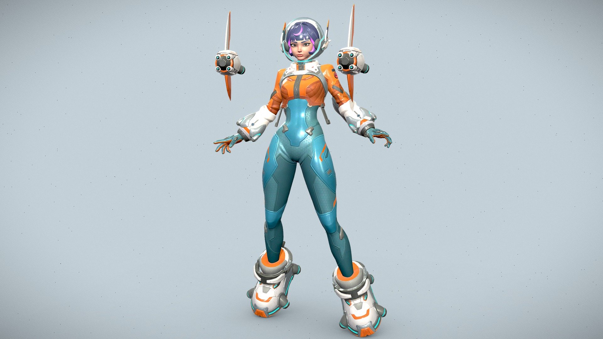 Juno in Overwatch2 - 3D model by SeongYoung Choi (@Choisy_109) [6eb651f ...