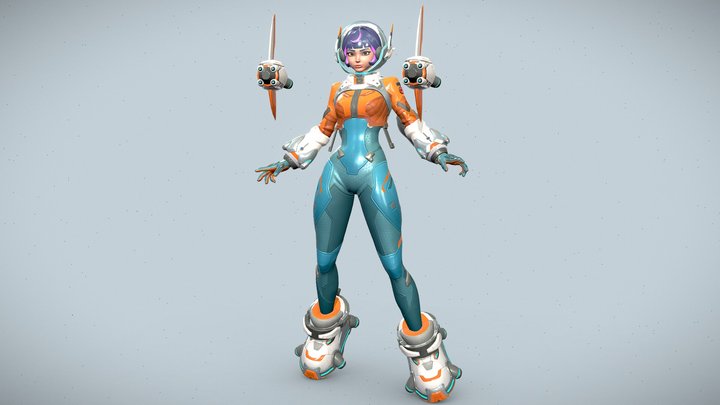 Juno in Overwatch2 3D Model
