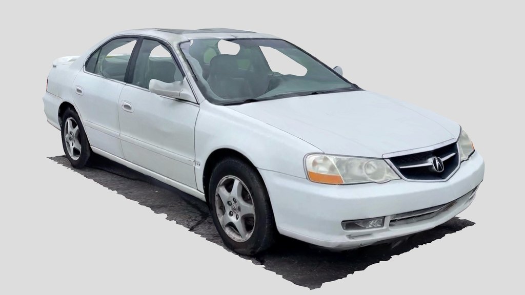 Photoscanned Acura TL