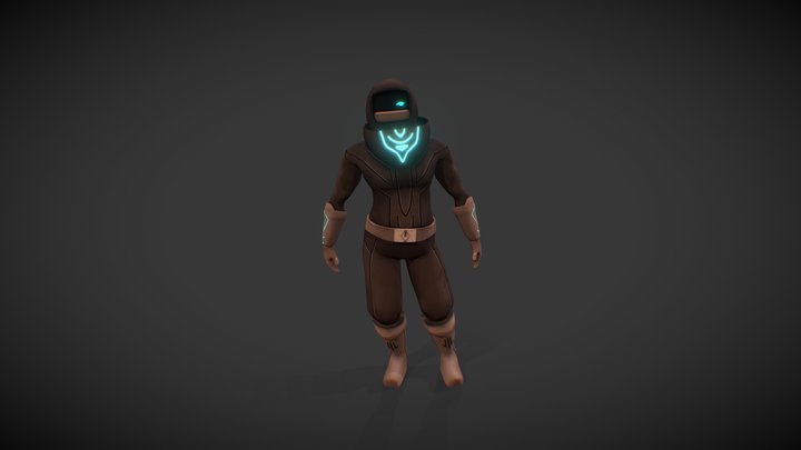 Commissioned character 3D Model