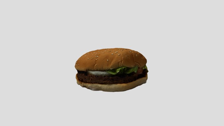 Burger_01 3D Model