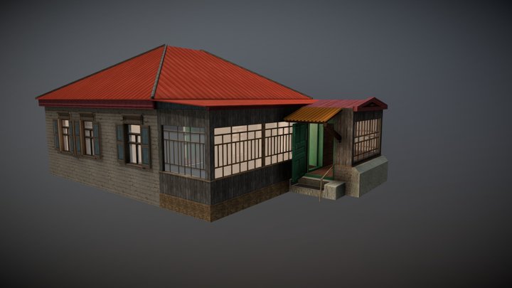 LP country house 3D Model