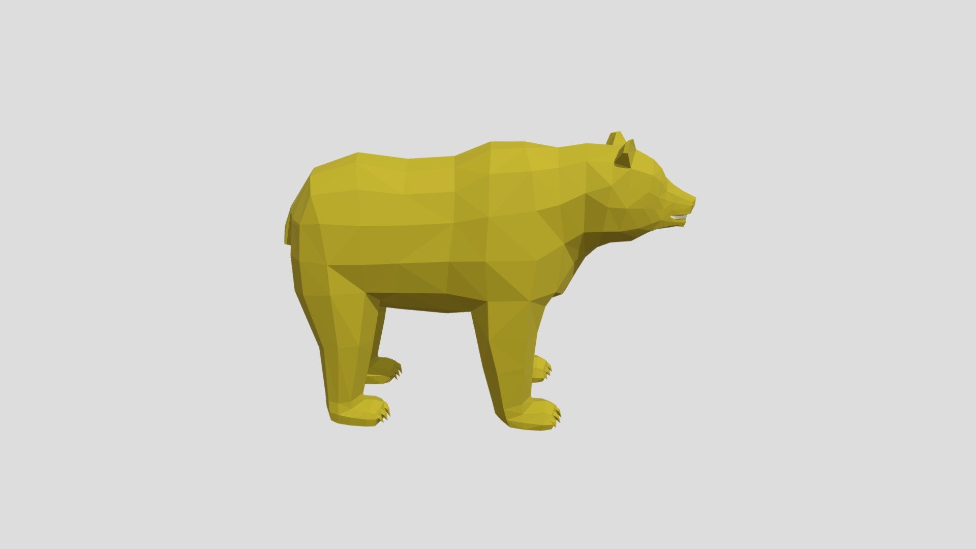Bear from Poly by Google