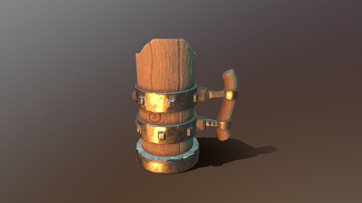 StylizedMug 3D Model