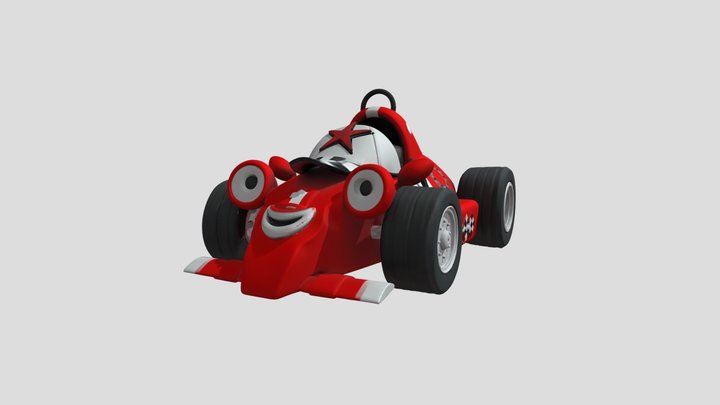 Roary the racing car 3D Model