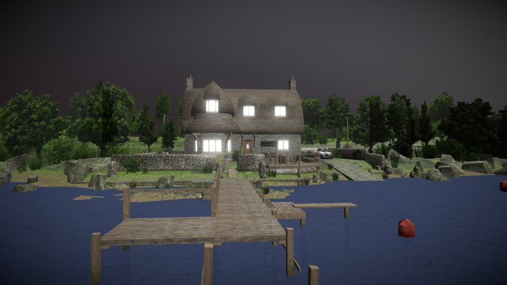 Lockness Lake 3D Model