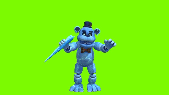 Fnaf AR Freddy Frostbear 3D Model