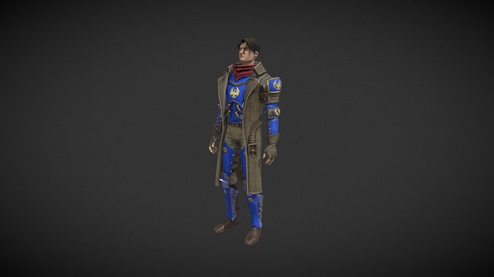 Alister Cain 3D Model