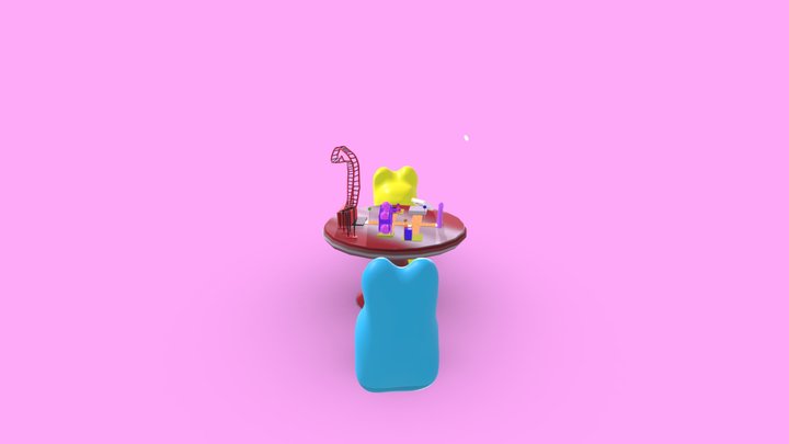 Candy Land 3D Model