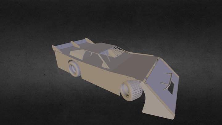 1992 Atomic Dirt Late Model Kit - 3D Preview 3D Model