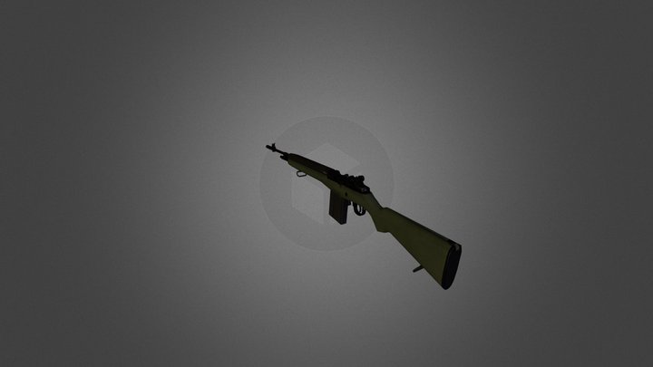 M14 3D Model