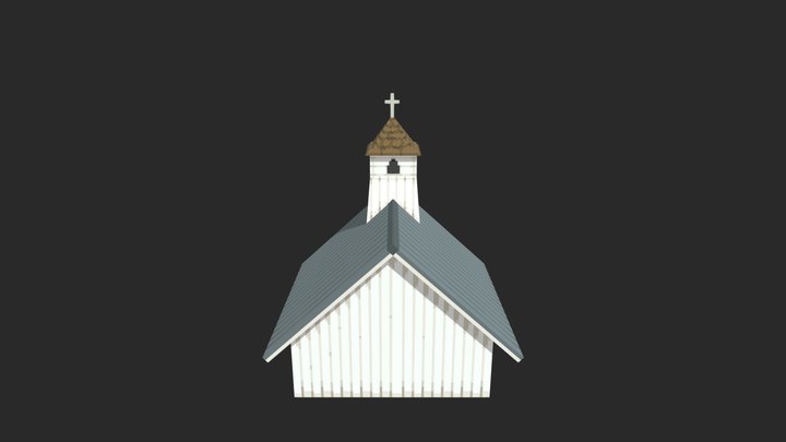 Elvis memorial chapel 3D Model