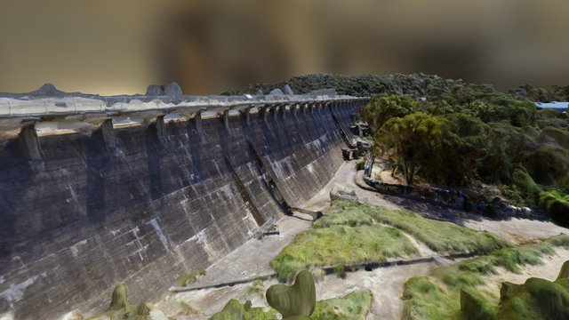 Manly Dam Inspection 3D Model