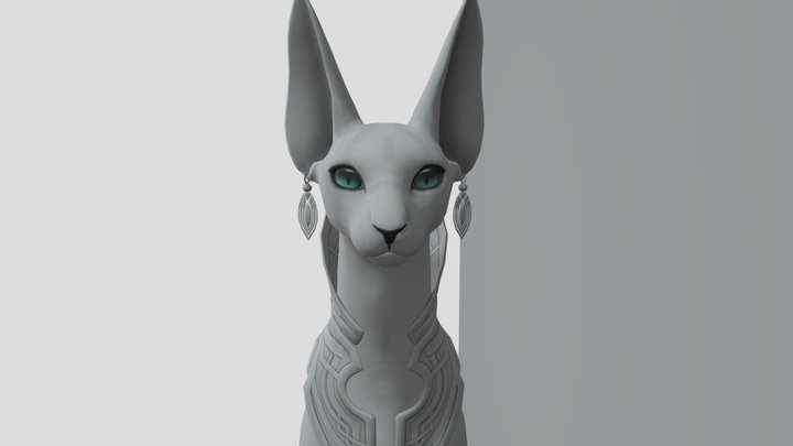 Sphynx_v1 3D Model