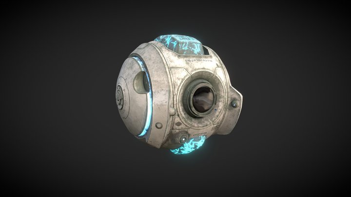 AlphaNova Drone D1.F4M3 3D Model