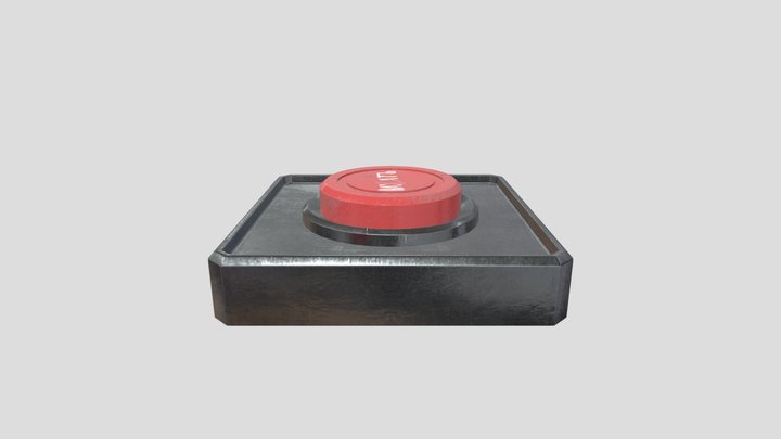 Button_ru2 3D Model