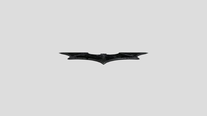 Batman's Batarang 3D Model