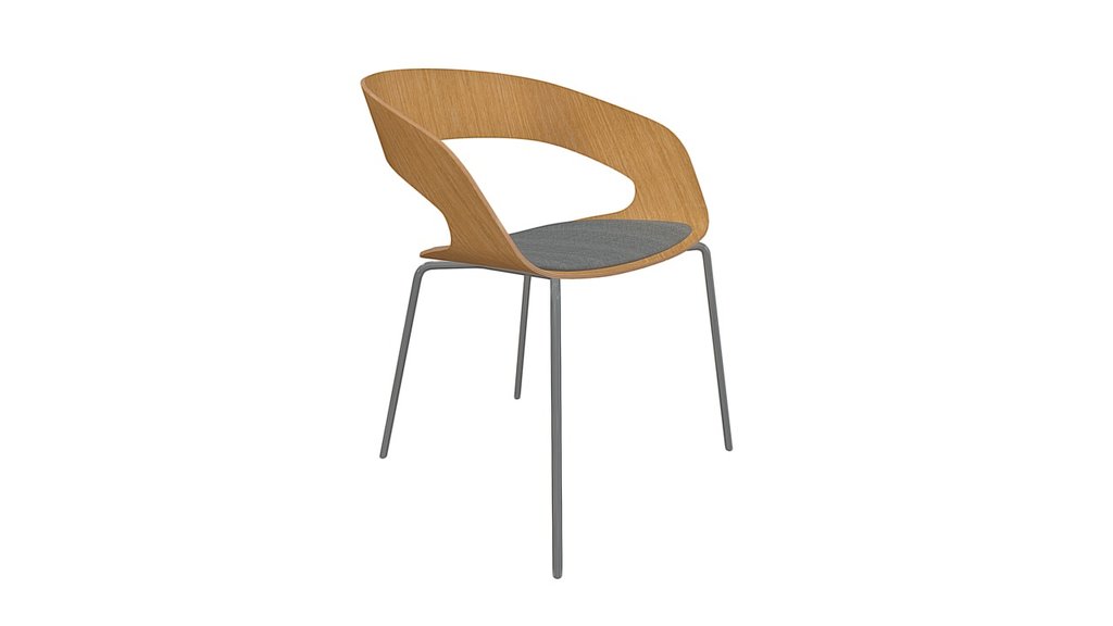 Chat Oak with Polster Chair