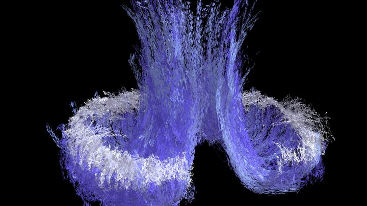 waves 3D Model