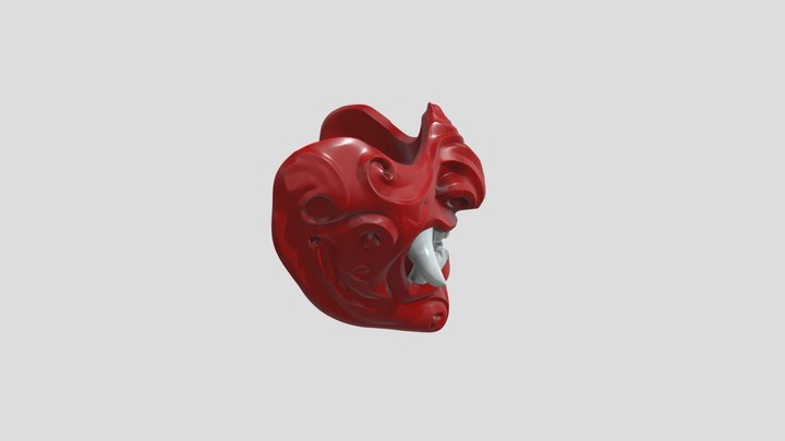 Red Oni Mask