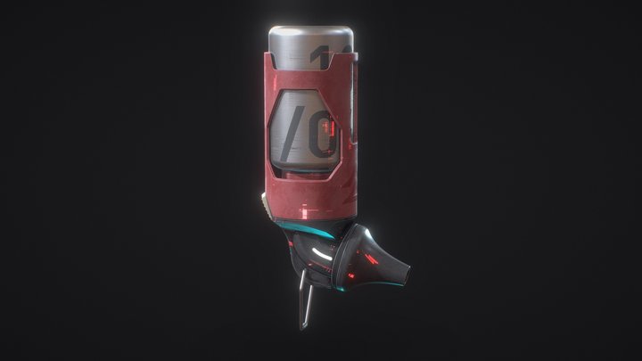 Scifi Device - Cyberpunk - Inhaler – Modèle 3D gratuit STL