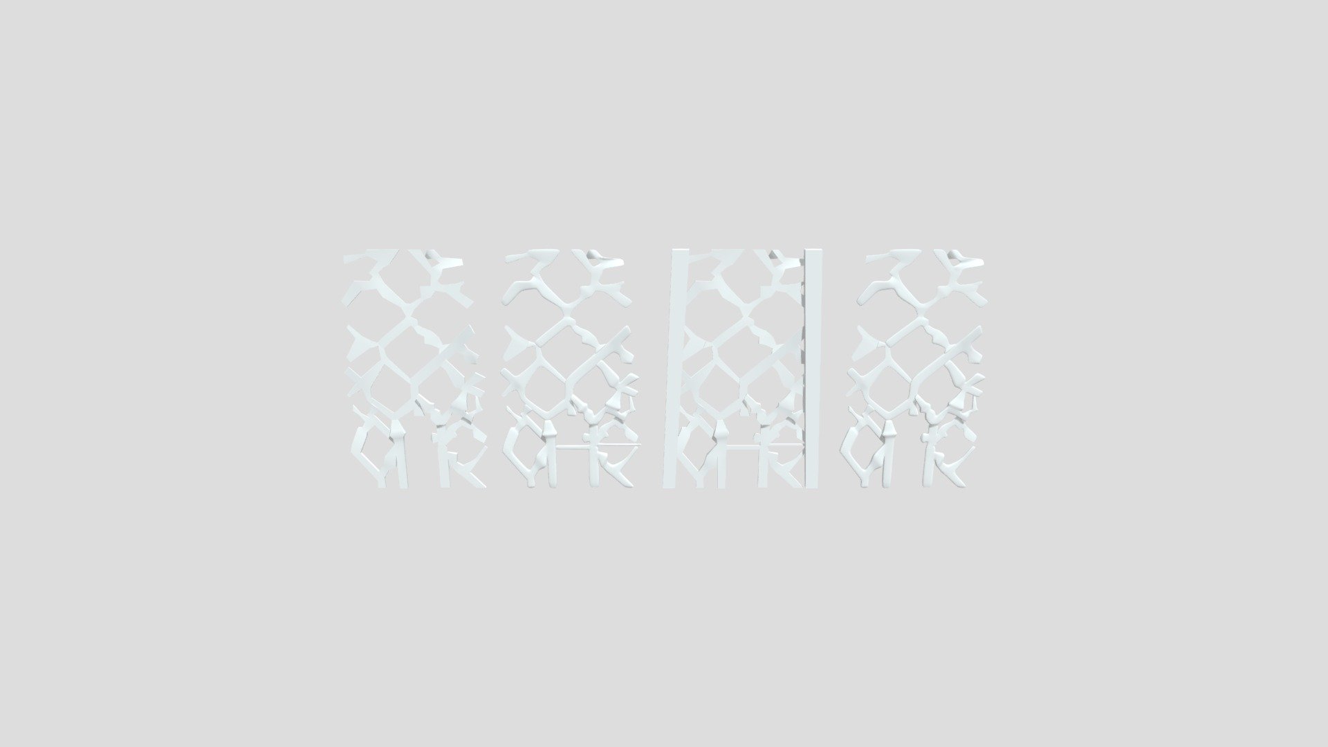 Never Gonna Give Up - (Wall Background) - Download Free 3D model by The ...