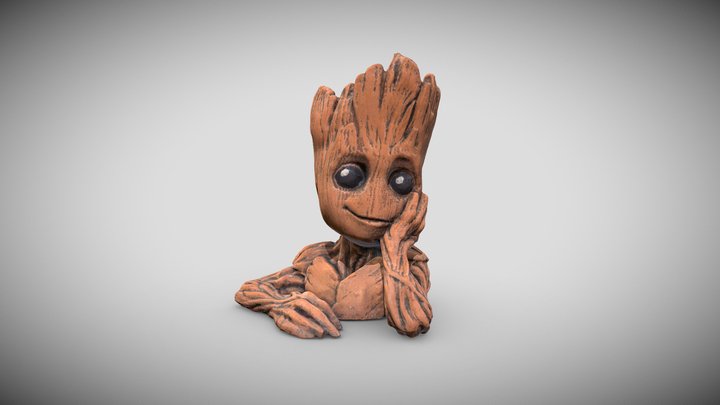 Groot By Sebb 3D Model
