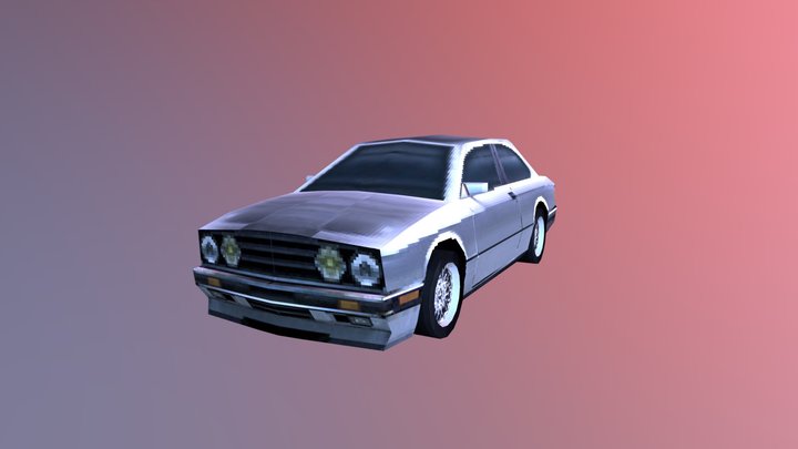 PSX German Coupe 3D Model