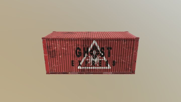 Shipping Container Remake 3D Model