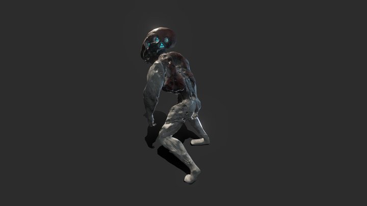 Static Soldier-01- 3D Model