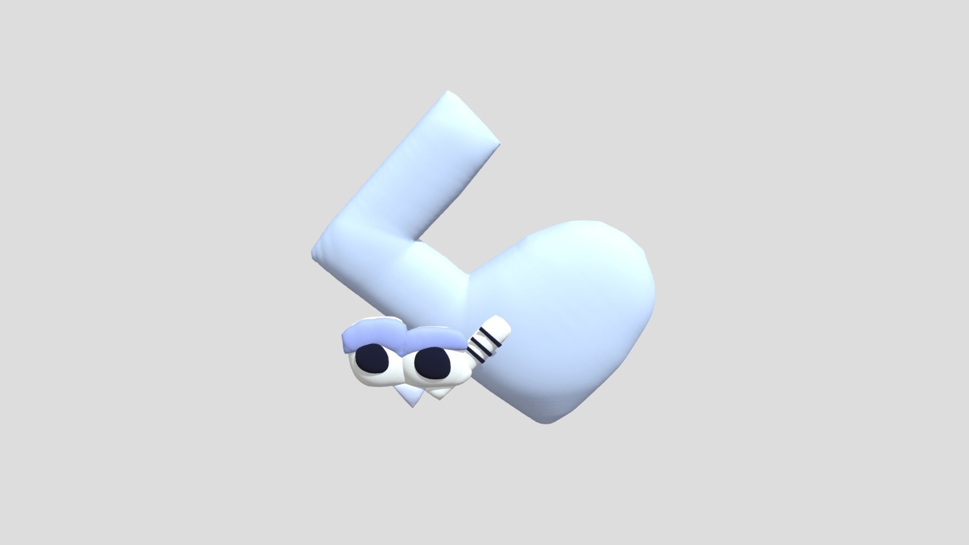 Baby B (Alphabet Lore) - Download Free 3D model by aniandronic  (@aniandronic) [4adceef]