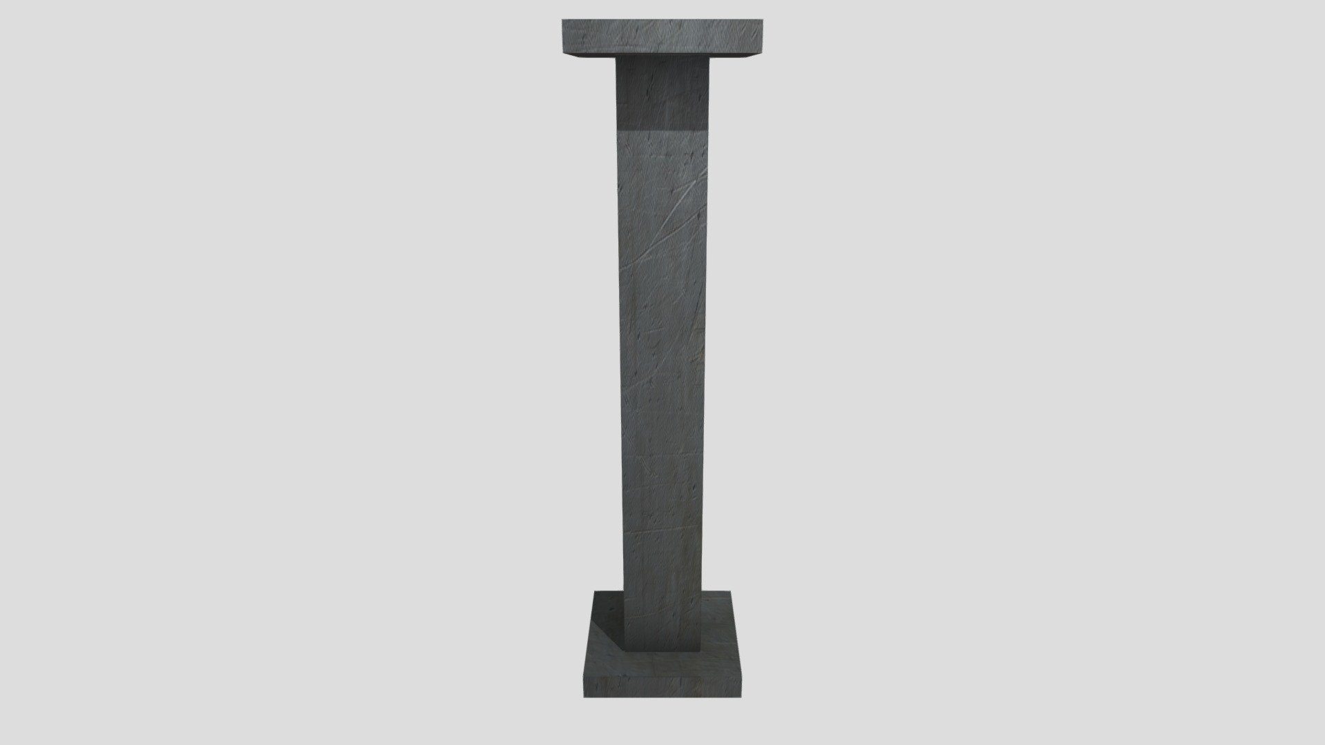 Metal Beam - Low Poly