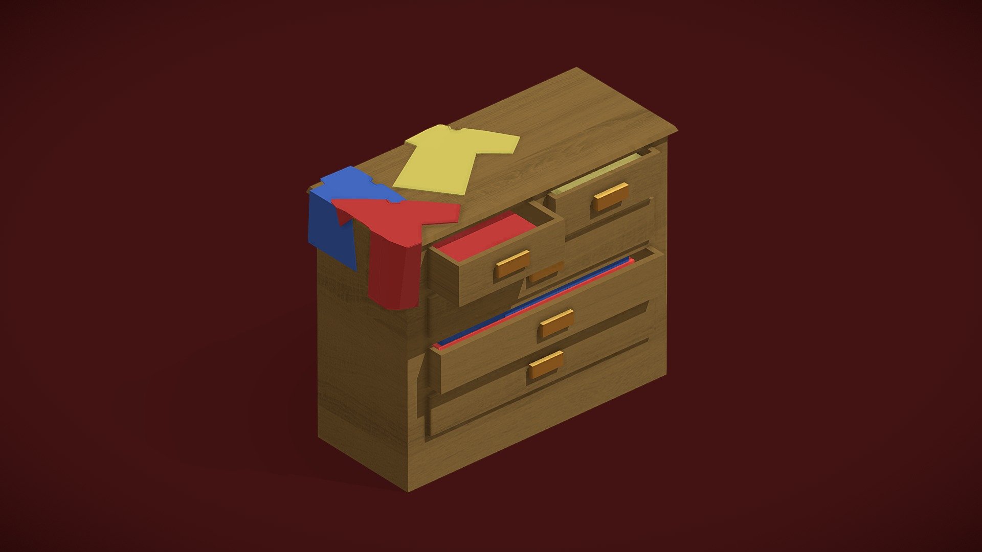Dresser Low Poly