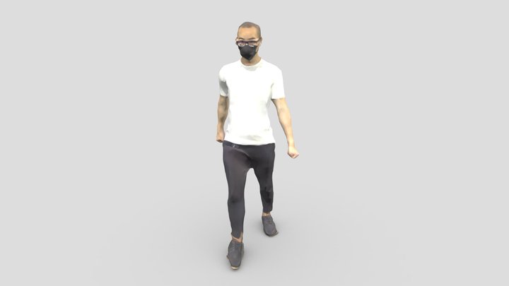 Doudouwalkingpose 3D Model