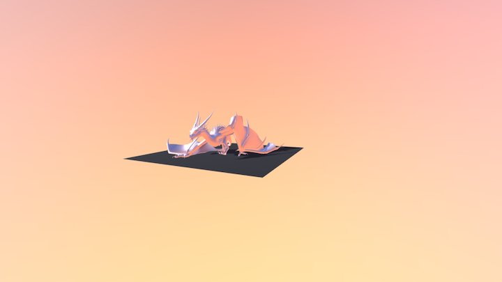Walk Cycle 3D Model