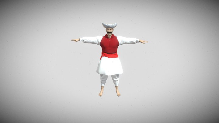 mavala ( maratha warrior ) work in progress 3D Model