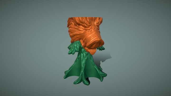 Schnapskrake Keiler 3D Model